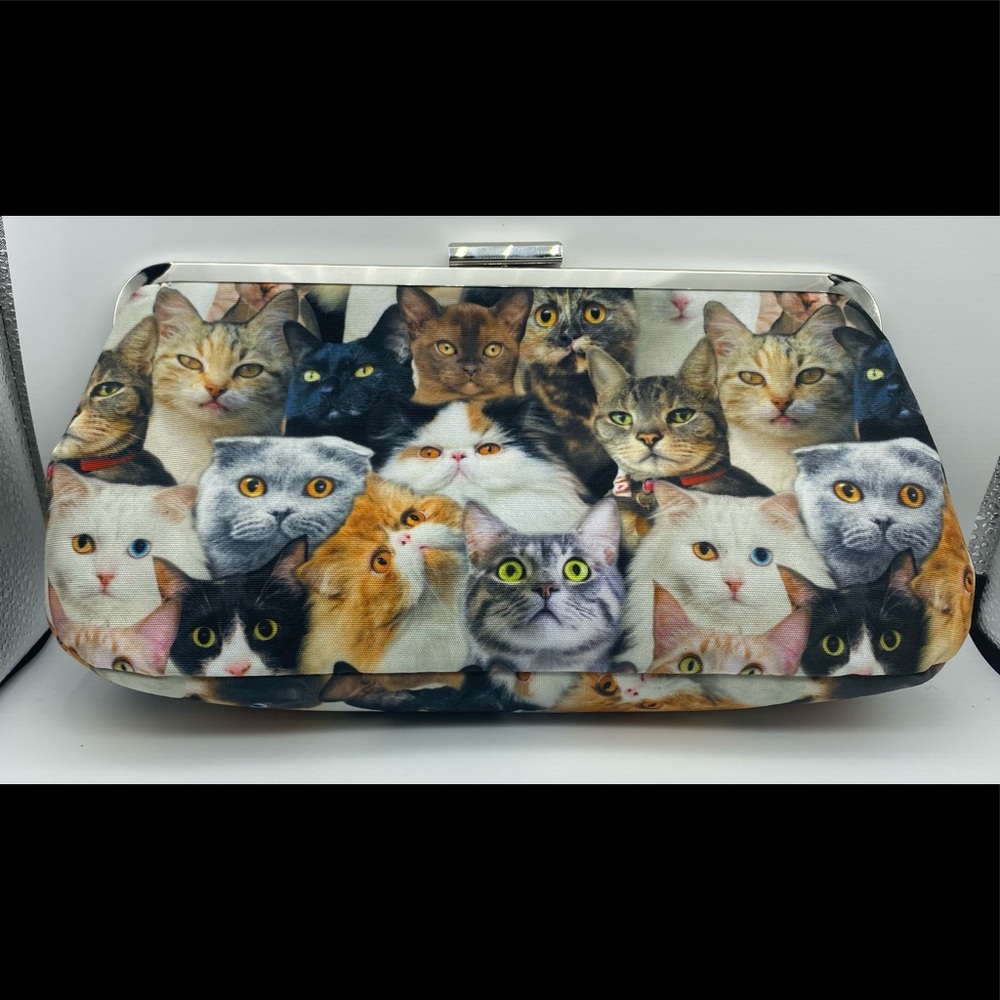 Cat Print Purse